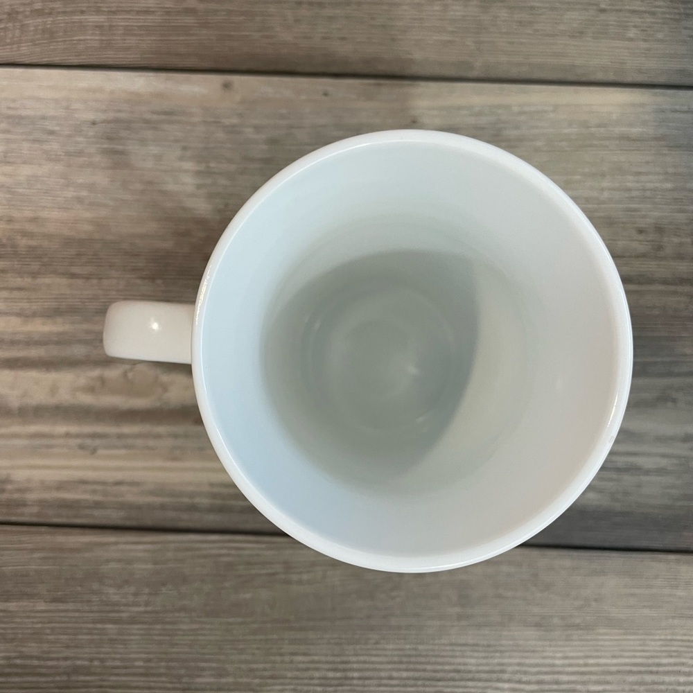 STARBUCKS MUG 2014 Tall Coffee Abstract 16 oz Glass Starbucks Cup - Picture 4 of 5